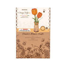 Laden Sie das Bild in den Galerie-Viewer, 3D Puzzle - Orange Tulpe