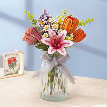 Laden Sie das Bild in den Galerie-Viewer, 3D Puzzle - Orange Tulpe