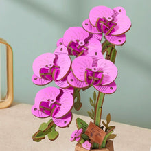 Laden Sie das Bild in den Galerie-Viewer, 3D Puzzle - Lila Schmetterlingsorchidee