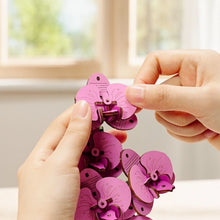 Laden Sie das Bild in den Galerie-Viewer, 3D Puzzle - Lila Schmetterlingsorchidee