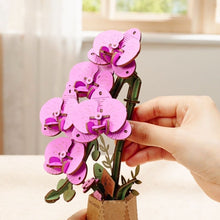 Laden Sie das Bild in den Galerie-Viewer, 3D Puzzle - Lila Schmetterlingsorchidee