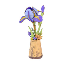 Laden Sie das Bild in den Galerie-Viewer, 3D Puzzle - Violette Lilie