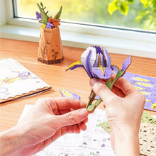 Laden Sie das Bild in den Galerie-Viewer, 3D Puzzle - Violette Lilie