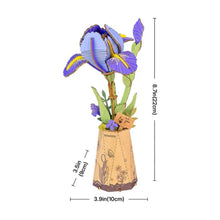 Laden Sie das Bild in den Galerie-Viewer, 3D Puzzle - Violette Lilie