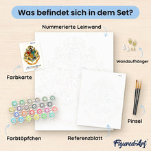 Laden Sie das Bild in den Galerie-Viewer, Harry Potter - Hogwarts-Wappen