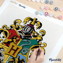 Laden Sie das Bild in den Galerie-Viewer, Harry Potter - Hogwarts-Wappen