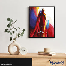 Laden Sie das Bild in den Galerie-Viewer, Superman im Aufstieg - Plakat