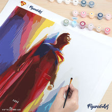 Laden Sie das Bild in den Galerie-Viewer, Superman im Aufstieg - Plakat