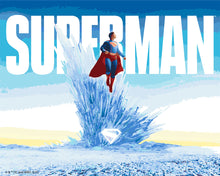 Laden Sie das Bild in den Galerie-Viewer, Malen nach Zahlen Figured'Art – Superman in der Festung der Einsamkeit