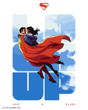 Laden Sie das Bild in den Galerie-Viewer, Malen nach Zahlen Figured'Art – Superman - Lois und Clark zwischen den Wolken