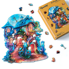 Laden Sie das Bild in den Galerie-Viewer, Holzpuzzle Erwachsene - Verzaubertes Haus