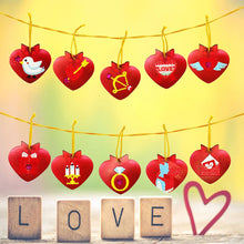 Laden Sie das Bild in den Galerie-Viewer, Ornament Weihnachtsbaum Liebe Set 10 Stück