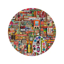 Laden Sie das Bild in den Galerie-Viewer, 2D Holzpuzzle – Kunstkollage