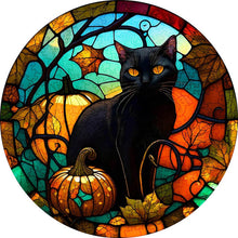 Laden Sie das Bild in den Galerie-Viewer, 2D Holzpuzzle – Unheimliche Katze