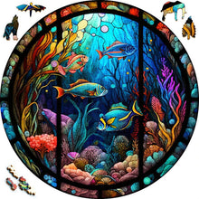 Laden Sie das Bild in den Galerie-Viewer, 2D Holzpuzzle – Aquarium