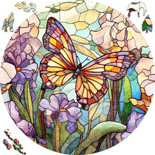 Laden Sie das Bild in den Galerie-Viewer, 2D Holzpuzzle – Königlicher Schmetterling