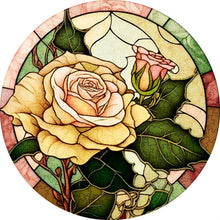 Laden Sie das Bild in den Galerie-Viewer, 2D Holzpuzzle – Hellgelbe Rose
