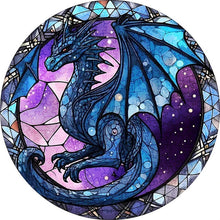 Laden Sie das Bild in den Galerie-Viewer, 2D Holzpuzzle – Galaxie Drache