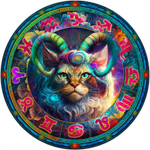 Laden Sie das Bild in den Galerie-Viewer, 2D Holzpuzzle – Katze Widder