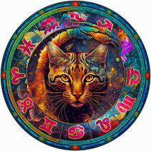 Laden Sie das Bild in den Galerie-Viewer, 2D Holzpuzzle – Skorpion Katze