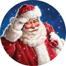 Laden Sie das Bild in den Galerie-Viewer, 2D Holzpuzzle – Santa Zwinkern