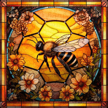 Laden Sie das Bild in den Galerie-Viewer, 2D Holzpuzzle – Blumenbiene