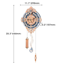 Laden Sie das Bild in den Galerie-Viewer, 3D Puzzle - Romantische Wanduhr