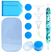 Laden Sie das Bild in den Galerie-Viewer, Premium-Stift Diamond Painting Ergonomisch Set Farben 5 Varianten