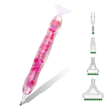 Laden Sie das Bild in den Galerie-Viewer, Premium-Stift Ergonomisch Diamond Painting Blumen Rosa 5 Varianten