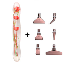 Laden Sie das Bild in den Galerie-Viewer, Premium-Stift Ergonomisch Diamond Painting Blumen Rot