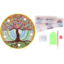 Laden Sie das Bild in den Galerie-Viewer, LED-Lampe Diamond Painting Baum