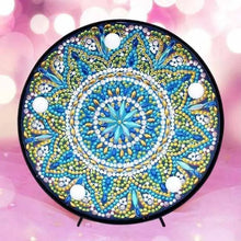 Laden Sie das Bild in den Galerie-Viewer, LED-Lampe Diamond Painting Kristall Mandala