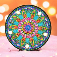 Laden Sie das Bild in den Galerie-Viewer, LED-Lampe Diamond Painting Mix Mandala
