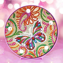 Laden Sie das Bild in den Galerie-Viewer, LED-Lampe Diamond Painting mit Schmetterling