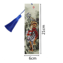 Laden Sie das Bild in den Galerie-Viewer, Lesezeichen Diamond Painting Tiger