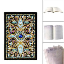 Laden Sie das Bild in den Galerie-Viewer, Notizbuch Diamond Painting Auge Blau