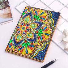 Laden Sie das Bild in den Galerie-Viewer, Notizbuch Diamond Painting Design Blume