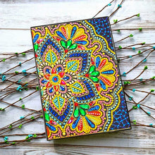 Laden Sie das Bild in den Galerie-Viewer, Notizbuch Diamond Painting Design Blume