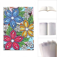 Laden Sie das Bild in den Galerie-Viewer, Notizbuch Diamond Painting Design Blumen