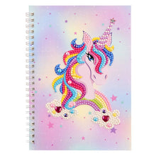 Laden Sie das Bild in den Galerie-Viewer, Notizbuch Diamond Painting Einhorn Rosa