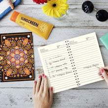 Laden Sie das Bild in den Galerie-Viewer, Notizbuch Diamond Painting mit Mandala