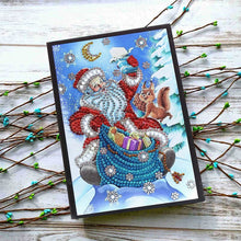 Laden Sie das Bild in den Galerie-Viewer, Notizbuch Diamond Painting Weihnachtsmann