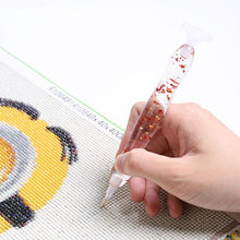 Laden Sie das Bild in den Galerie-Viewer, Premium-Stift Diamond Painting Ergonomisch Blatt Golden Zubehör