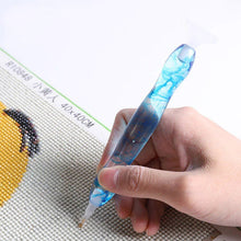 Laden Sie das Bild in den Galerie-Viewer, Premium-Stift Diamond Painting Ergonomisch Blau Zubehör