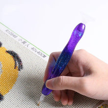 Laden Sie das Bild in den Galerie-Viewer, Premium-Stift Diamond Painting Ergonomisch Violett 5 Varianten
