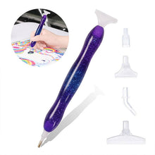 Laden Sie das Bild in den Galerie-Viewer, Premium-Stift Diamond Painting Ergonomisch Violett 5 Varianten