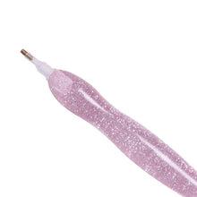 Laden Sie das Bild in den Galerie-Viewer, Premium-Stift Diamond Painting Ergonomisch Glitzer Rosa 5 Varianten