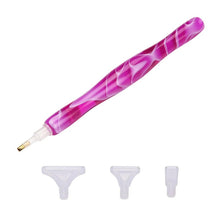 Laden Sie das Bild in den Galerie-Viewer, Premium-Stift Diamond Painting Wellen Violett 5 Varianten
