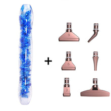 Laden Sie das Bild in den Galerie-Viewer, Premium-Stift Ergonomisch Diamond Painting Blumen Blau 5 Varianten