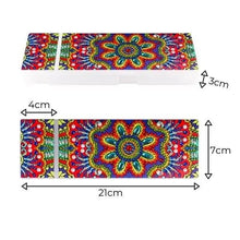 Laden Sie das Bild in den Galerie-Viewer, Stift Etui Diamond Painting Blumen